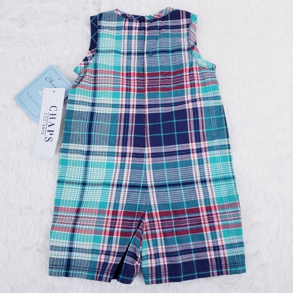 Chaps girl one piece Check Size 6M - NWT - Picture 6 of 8